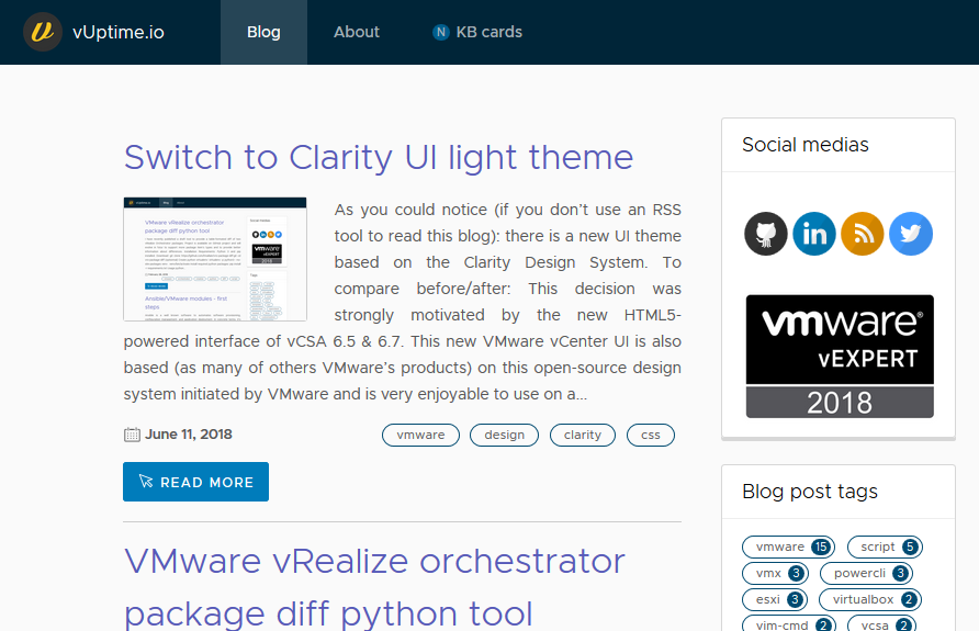 Switch to Clarity UI light theme